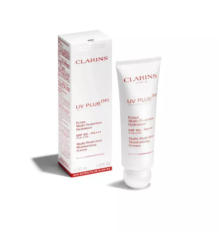 Clarins Uv Plus Rose Day Screen Spf50 50ml