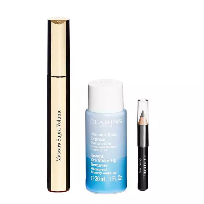 CLARINS SET MASCARA +KHOLO +EYE MAKE UP