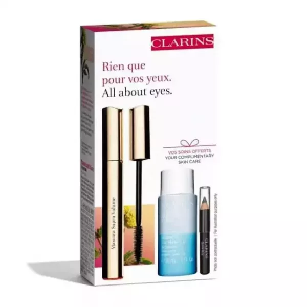 CLARINS SET MASCARA +KHOLO +EYE MAKE UP