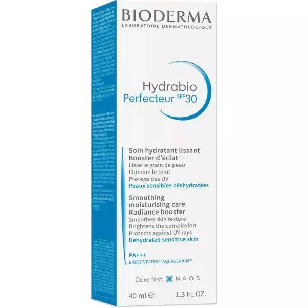 بيوديرما هيدرابيو بيرفيكتور كريم مرطب بعامل حماية من الشمس SPF30، 40 مل